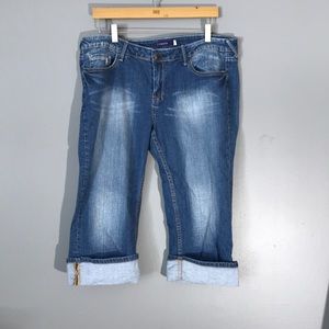 Vigoss never used jean capris SZ 13